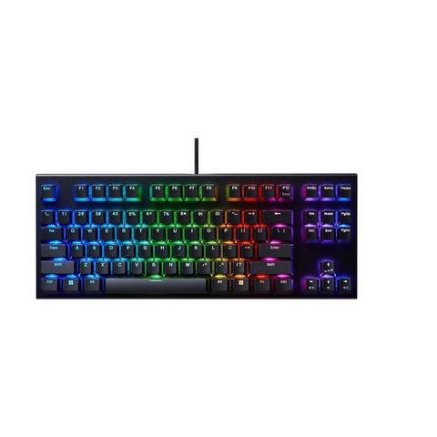 Realforce GX1 RGB Gaming Keyboard with Rapid Trigger Wired Tenkeyless 45g English Layout Super Black X1UD11