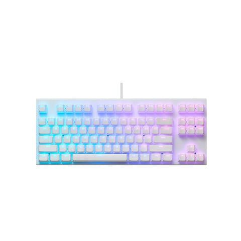 REALFORCE GX1 RGB Gaming Keyboard with Rapid Trigger Wired Tenkeyless 45g English Layout Super White X1UD21