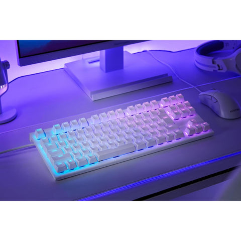 REALFORCE GX1 RGB Gaming Keyboard with Rapid Trigger Wired Tenkeyless 45g English Layout Super White X1UD21